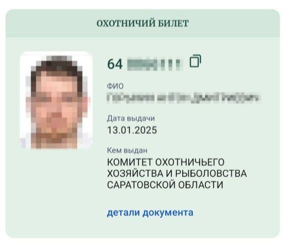 Электронный охотничий билет вместо бумажного: что нужно знать саратовским охотникам Электронный охотничий билет вместо бумажного: что нужно знать саратовским охотникам
