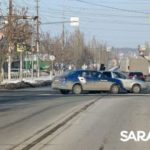 Две аварии на проспекте Строителей в Саратове создали серьезную пробку Две аварии на проспекте Строителей в Саратове создали серьезную пробку