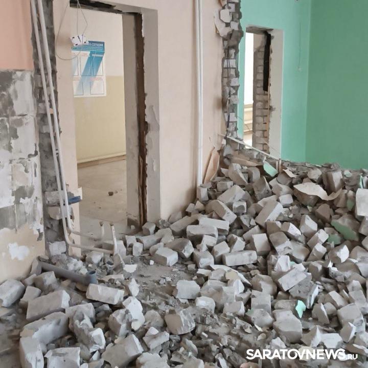 В балаковской поликлинике №2 завершается первая стадия капремонта В балаковской поликлинике №2 завершается первая стадия капремонта
