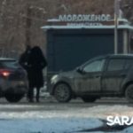 ДТП на Московской в Саратове затрудняет движение транспорта ДТП на Московской в Саратове затрудняет движение транспорта