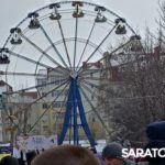 Саратовцы празднуют Масленицу