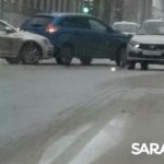В Саратове из-за ДТП на Астраханской у Детского парка собралась пробка В Саратове из-за ДТП на Астраханской у Детского парка собралась пробка