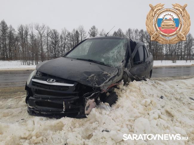 Два водителя пострадали в ДТП под Петровском