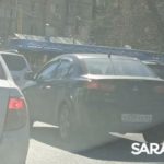 На Рахова в Саратове парализовано движение из-за ДТП с «ГАЗелью» и троллейбусом На Рахова в Саратове парализовано движение из-за ДТП с «ГАЗелью» и троллейбусом