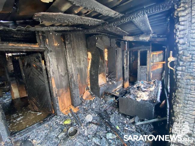 На пожаре в Красном Куте погибла женщина и пострадал мужчина