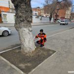 Энергетики присоединились к городским субботникам Энергетики присоединились к городским субботникам