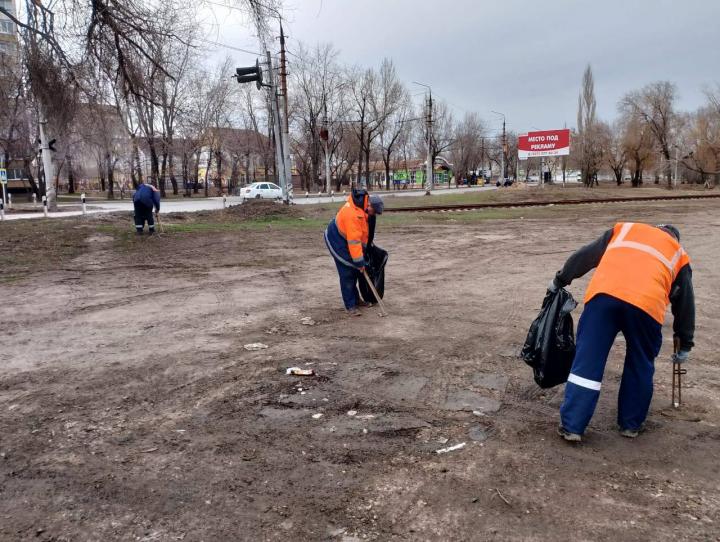 В Энгельсском районе продолжаются работы по благоустройству В Энгельсском районе продолжаются работы по благоустройству