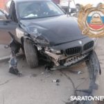 В Энгельсе произошла тройная авария: есть пострадавший В Энгельсе произошла тройная авария: есть пострадавший