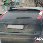 Geely врезался в Ford на Соколовой в Саратове: образовалась пробка
