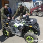 Саратовские таможенники передали квадроциклы на нужды Министерства обороны РФ Саратовские таможенники передали квадроциклы на нужды Министерства обороны РФ