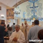В Римско-Католическом соборе города Саратова состоялась литургия навечерия Пасхи