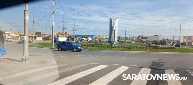 Въезд в Саратов затруднен из-за ДТП с двумя «Ладами» Въезд в Саратов затруднен из-за ДТП с двумя «Ладами»