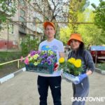 Саратовский филиал «ЭнергосбыТ Плюс» организовал весеннюю акцию для жителей города Саратовский филиал «ЭнергосбыТ Плюс» организовал весеннюю акцию для жителей города
