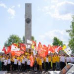 В Саратове состоялся  автопробег, приуроченный к 80-летию Победы в Великой Отечественной войне