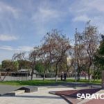 На Театральной площади Саратова репетируют парад Победы