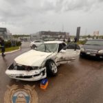В Энгельсе Toyota протаранила две иномарки