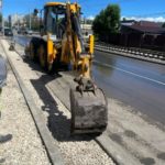 В Саратове реконструкция маршрута № 9 идет круглосуточно В Саратове реконструкция маршрута № 9 идет круглосуточно