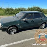В массовом ДТП в Балаковском районе пострадал водитель иномарки В массовом ДТП в Балаковском районе пострадал водитель иномарки