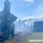«Забыл кастрюлю на плите»: в Саратовской области огонь едва не погубил отца и дочь