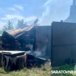 «Забыл кастрюлю на плите»: в Саратовской области огонь едва не погубил отца и дочь