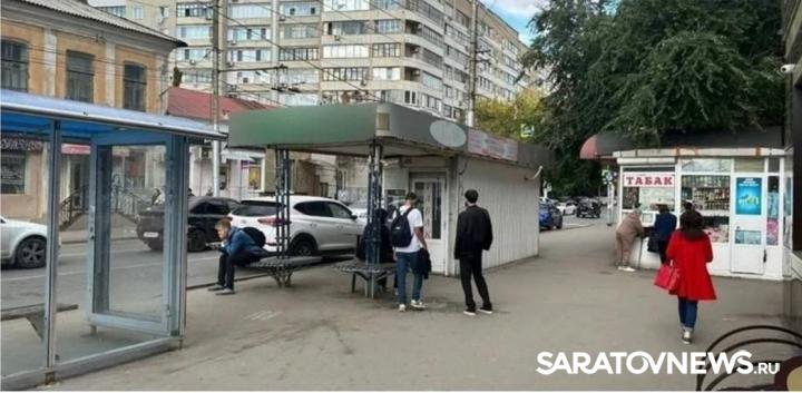 Саратов лишился ещё одного нелегального киоска