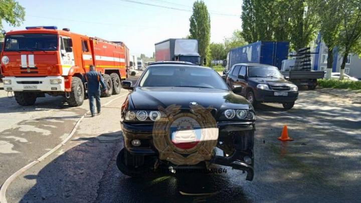 Мотоциклист пострадал в ДТП с иномаркой в Ленинском районе Саратова Мотоциклист пострадал в ДТП с иномаркой в Ленинском районе Саратова