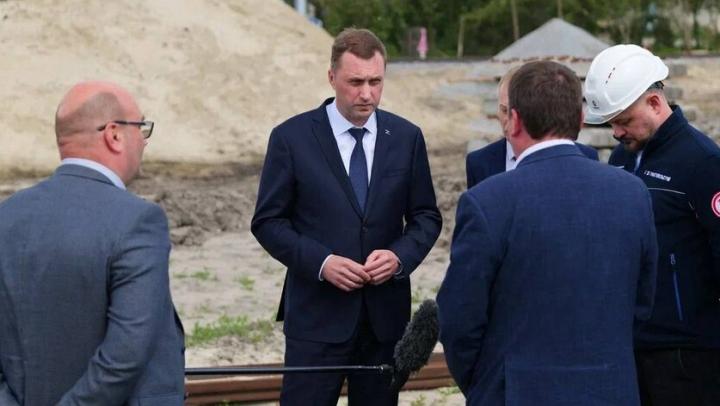 Скоростной трамвай: Роман Бусаргин предупредил московского подрядчика о недопустимости переноса сроков Скоростной трамвай: Роман Бусаргин предупредил московского подрядчика о недопустимости переноса сроков