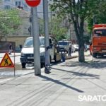 Потоп на Чернышевского: в Саратове заливает центральную улицу