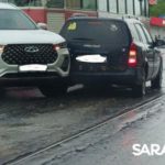 ДТП блокировало движение трамваев на Танкистов в Саратове ДТП блокировало движение трамваев на Танкистов в Саратове