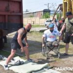 В Саратове ветеран СВО без ног установил мировой рекорд В Саратове ветеран СВО без ног установил мировой рекорд