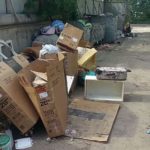 Контейнерная помойка на Батавина в Саратове перемещается на детские площадки