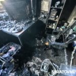 В Саратове на Новоузенском проезде горели балконы и комната в многоэтажке