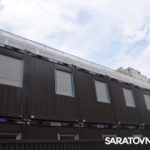 В Саратове на проспекте Столыпина начали реставрировать сгоревшую гостиницу «Россия»