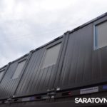 В Саратове на проспекте Столыпина начали реставрировать сгоревшую гостиницу «Россия»