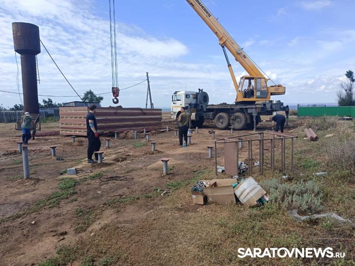 В Ровенском районе идет установка новых модульных ФАПов В Ровенском районе идет установка новых модульных ФАПов