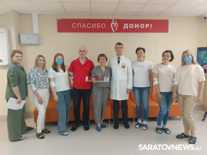 Саратовские врачи подали пример горожанам в донорстве Саратовские врачи подали пример горожанам в донорстве
