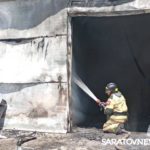 Саратовские пожарные выехали на возгорание в частном секторе Кировского района