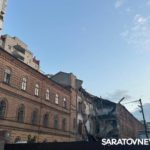 В Саратове провалилась крыша на здании казармы Деконского В Саратове провалилась крыша на здании казармы Деконского