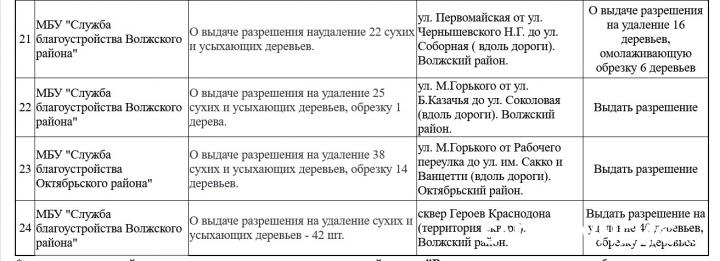В Саратове под пилу пойдут больше 300 сухих деревьев: «зеленая комиссия» утвердила масштабные вырубки