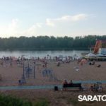 Жители Энгельса просят организовать пост полиции на городском пляже Жители Энгельса просят организовать пост полиции на городском пляже