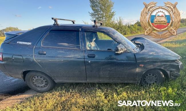 Водитель «12-й» постардал в ДТП с иномаркой под Марксом Водитель «12-й» постардал в ДТП с иномаркой под Марксом