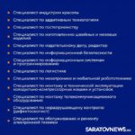 В Саратовской области утвердили список из 55 востребованных профессий В Саратовской области утвердили список из 55 востребованных профессий