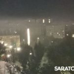 Заводской район Саратова заволокло дымом