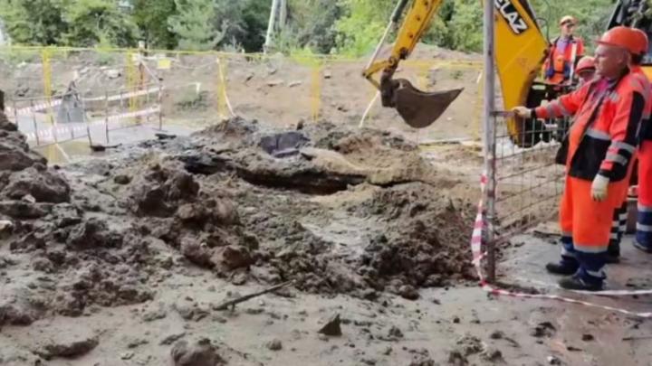 Балаковский водоканал после критики Панкова оперативно засыпал яму Балаковский водоканал после критики Панкова оперативно засыпал яму