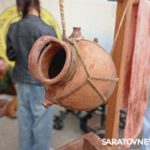 На фестивале «Укек» в Саратове чеканили монеты, вили верёвки, получали предсказания гадалок
