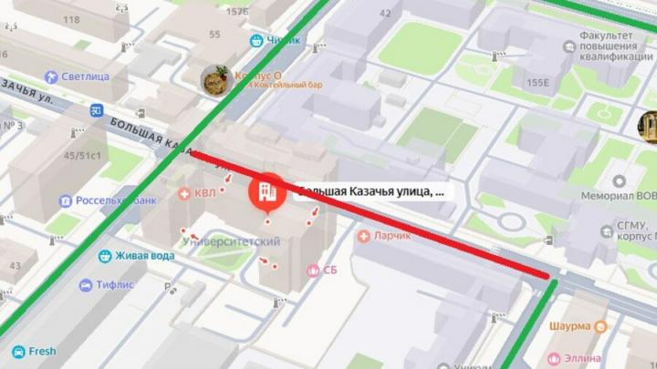 В Саратове перекроют движение из-за ремонта трубопровода на Большой Казачьей В Саратове перекроют движение из-за ремонта трубопровода на Большой Казачьей