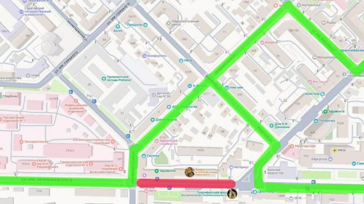 В Саратове закроют часть улицы Чернышевского В Саратове закроют часть улицы Чернышевского
