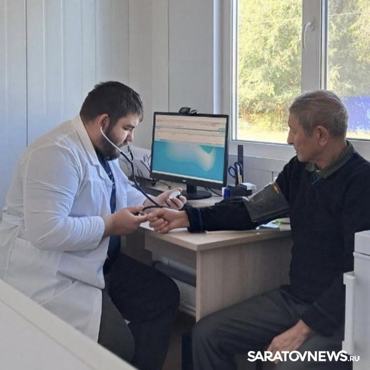 Нацпроекты: в поселке Радищево Новоузенского района открыли новый модульный ФАП