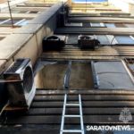 Пожар на Московской в Саратове тушили 7 расчетов: эвакуированы 11 жильцов