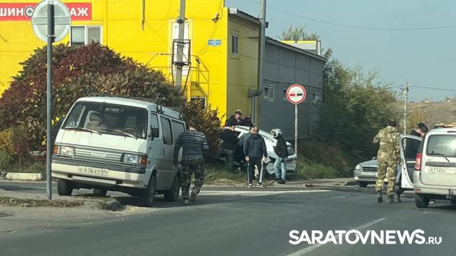 В Юбилейном Kia вылетела с дороги в столб В Юбилейном Kia вылетела с дороги в столб